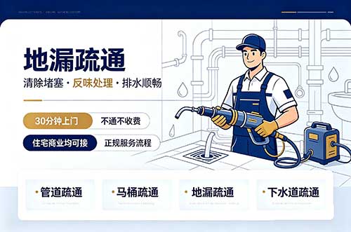 太仓地漏疏通