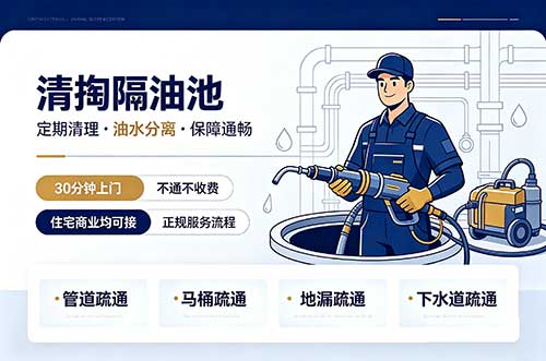 太仓清掏隔油池
